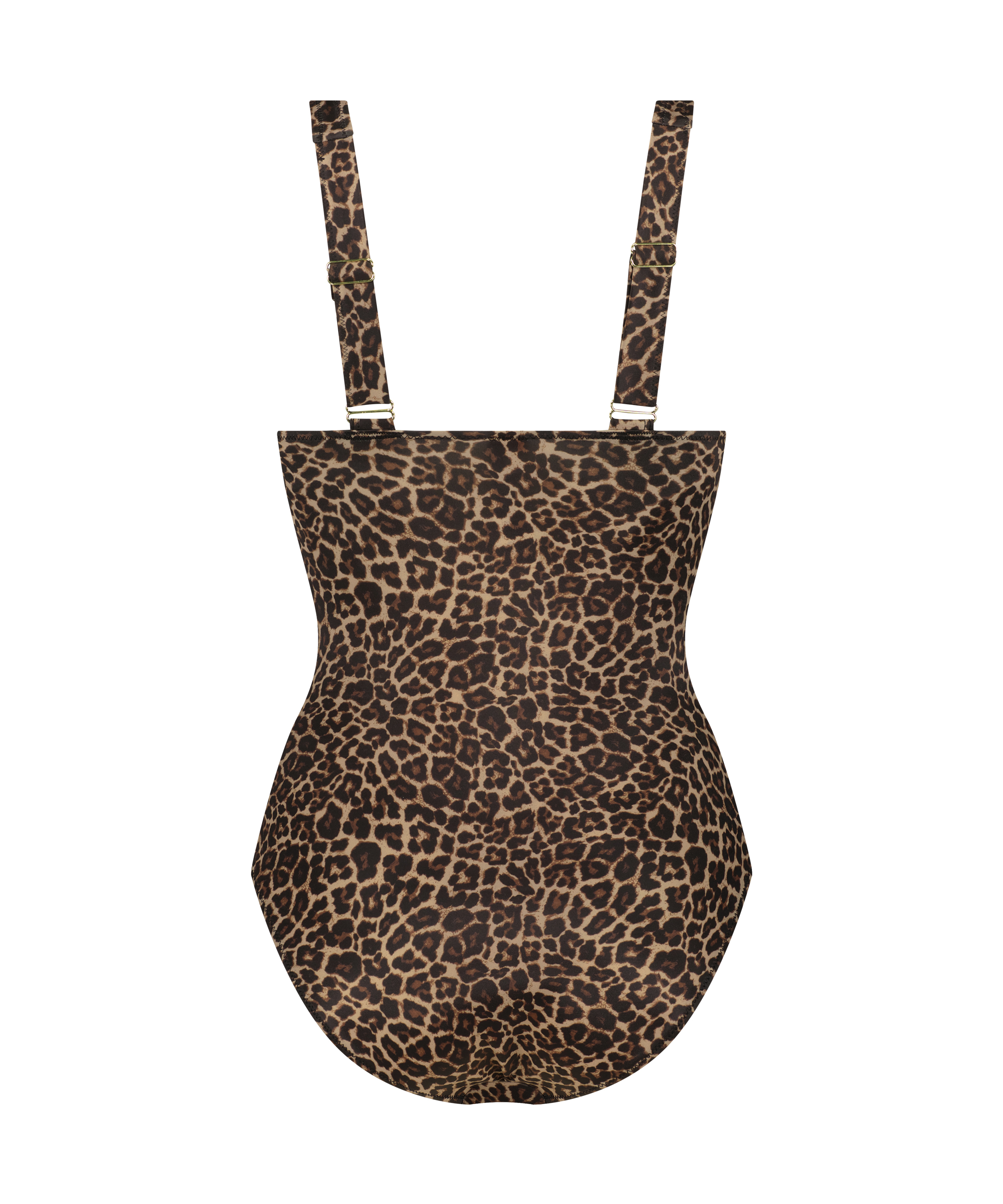 Maillot de bain Leopard, marron, main