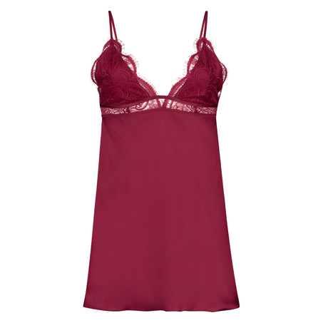 Nuisette Satin Holly, Rouge