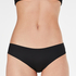 Slip brésilien Invisible coton, Noir