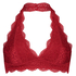 Brassière Halter Lace, Rouge