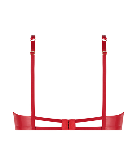 Soutien-gorge à armatures non-préformé sans bonnet Wilde, Rouge