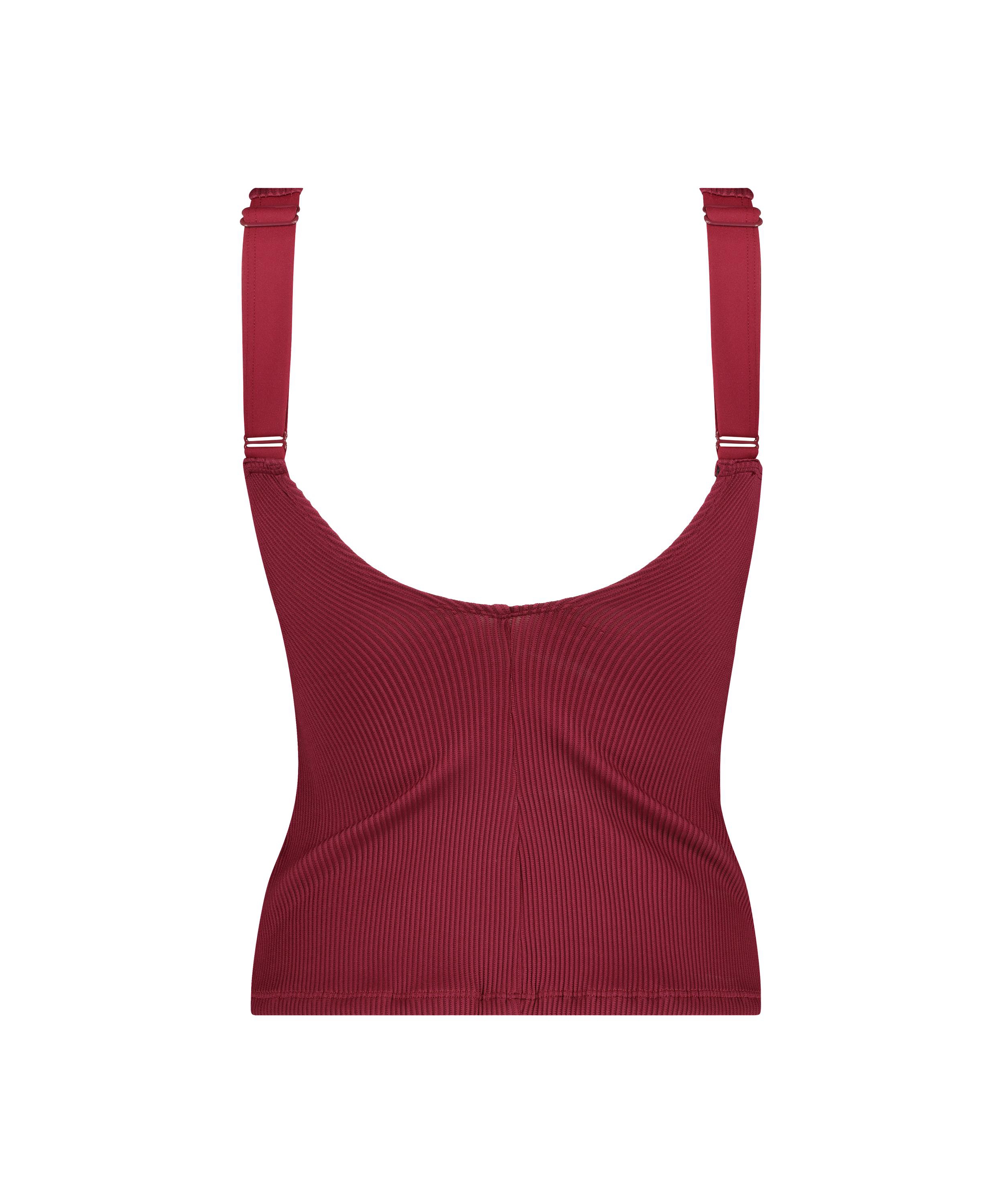 Tankini Golden Rings, Rouge, main