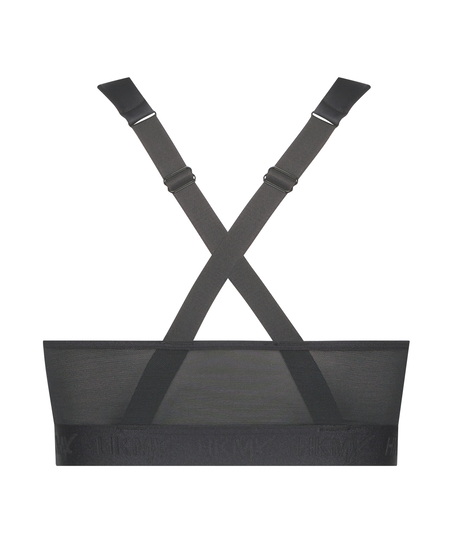 HKMX Soutien-gorge de sport The Pro Maintien niveau 3, Noir