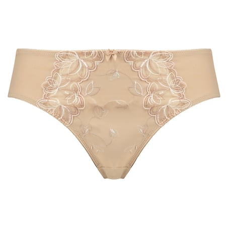 Slip taille haute Diva, Beige
