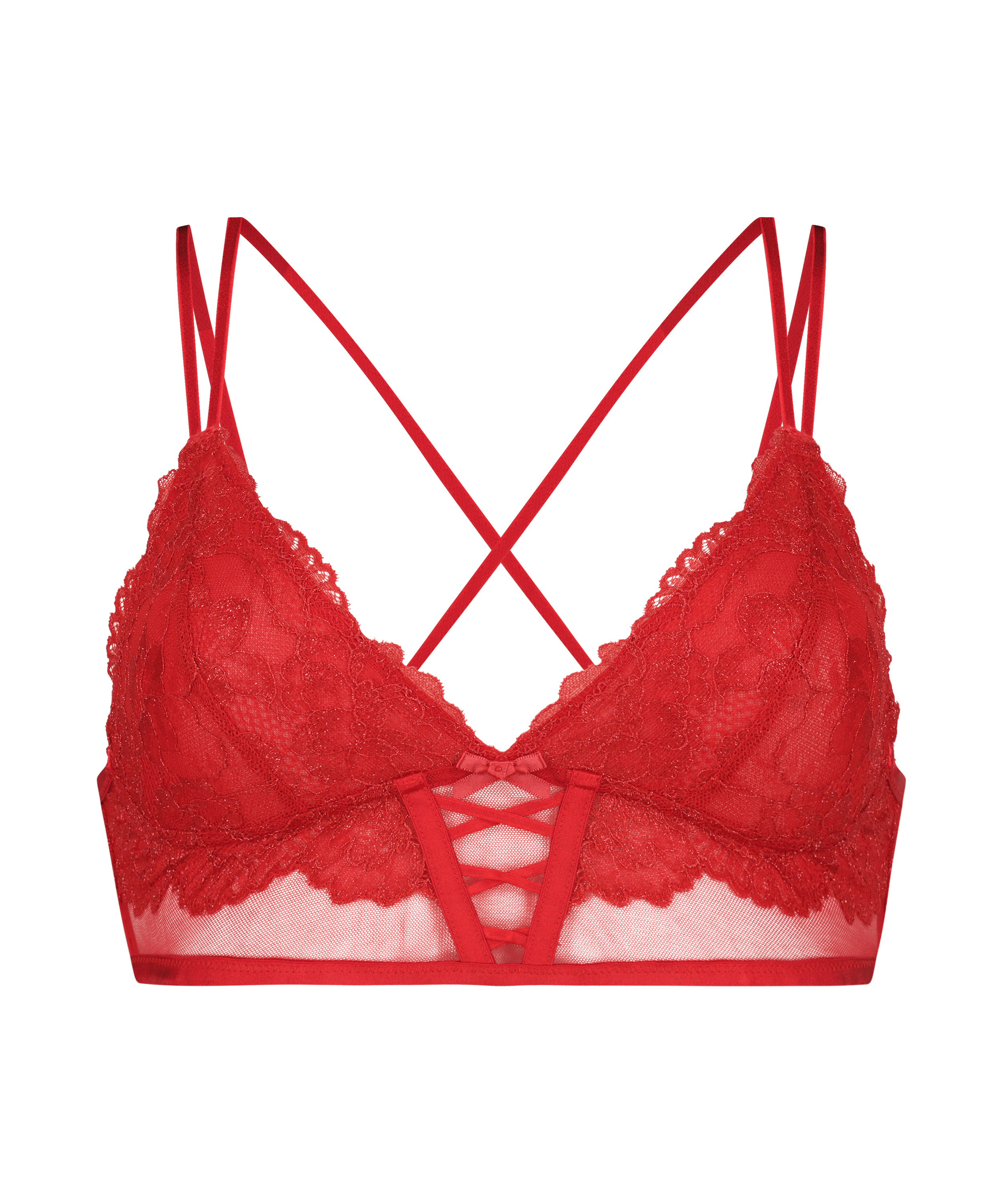 Brassière Simone, Rouge, main