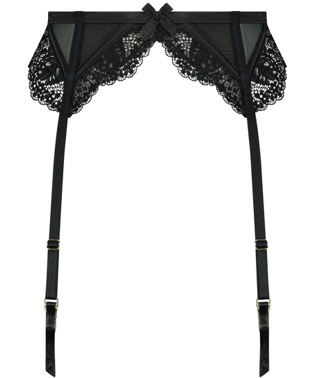 Porte-jarretelles Raine, Noir