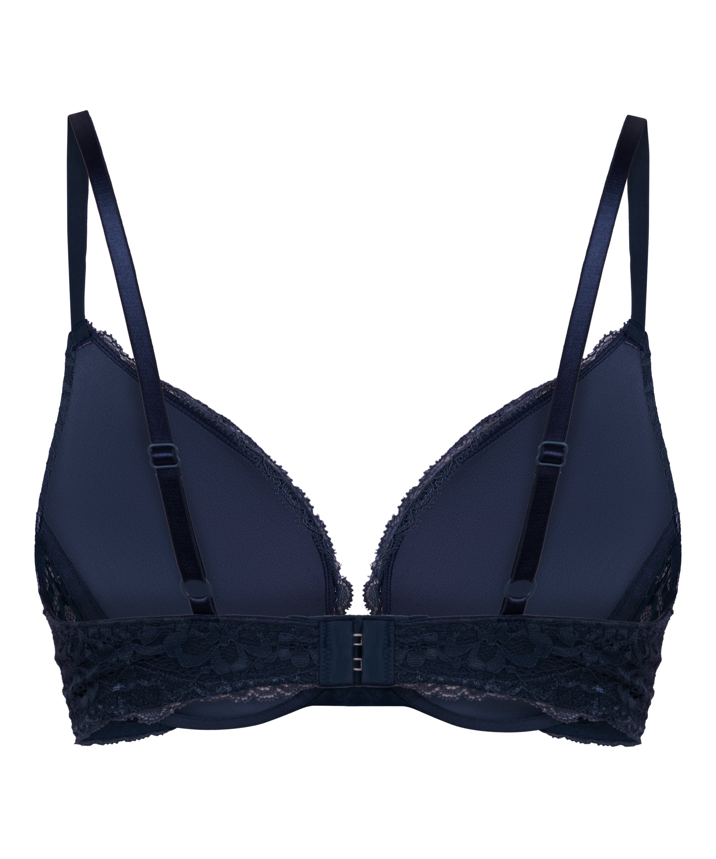 Soutien-gorge à armatures préformé push-up Marine, Bleu, main