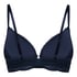 Soutien-gorge à armatures préformé push-up Marine, Bleu