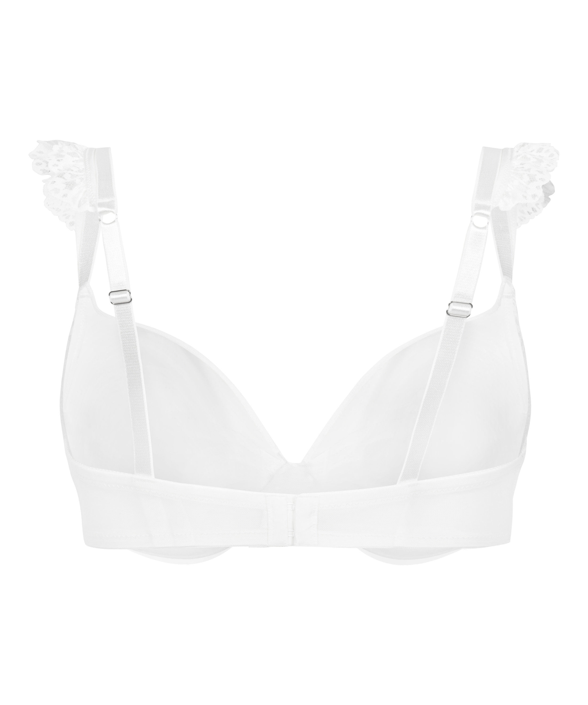 Soutien-gorge à armatures maximiseur préformé Posie, Blanc, main