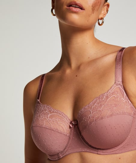 Soutien-gorge &agrave; armatures non-pr&eacute;form&eacute; Sophie, Rose