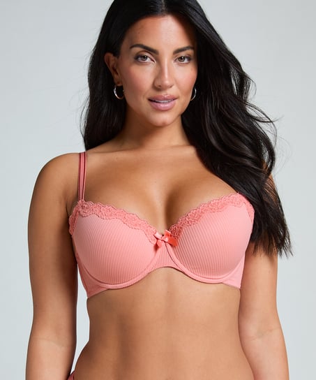 Soutien-gorge &agrave; armatures rembourr&eacute; Lola, Rose