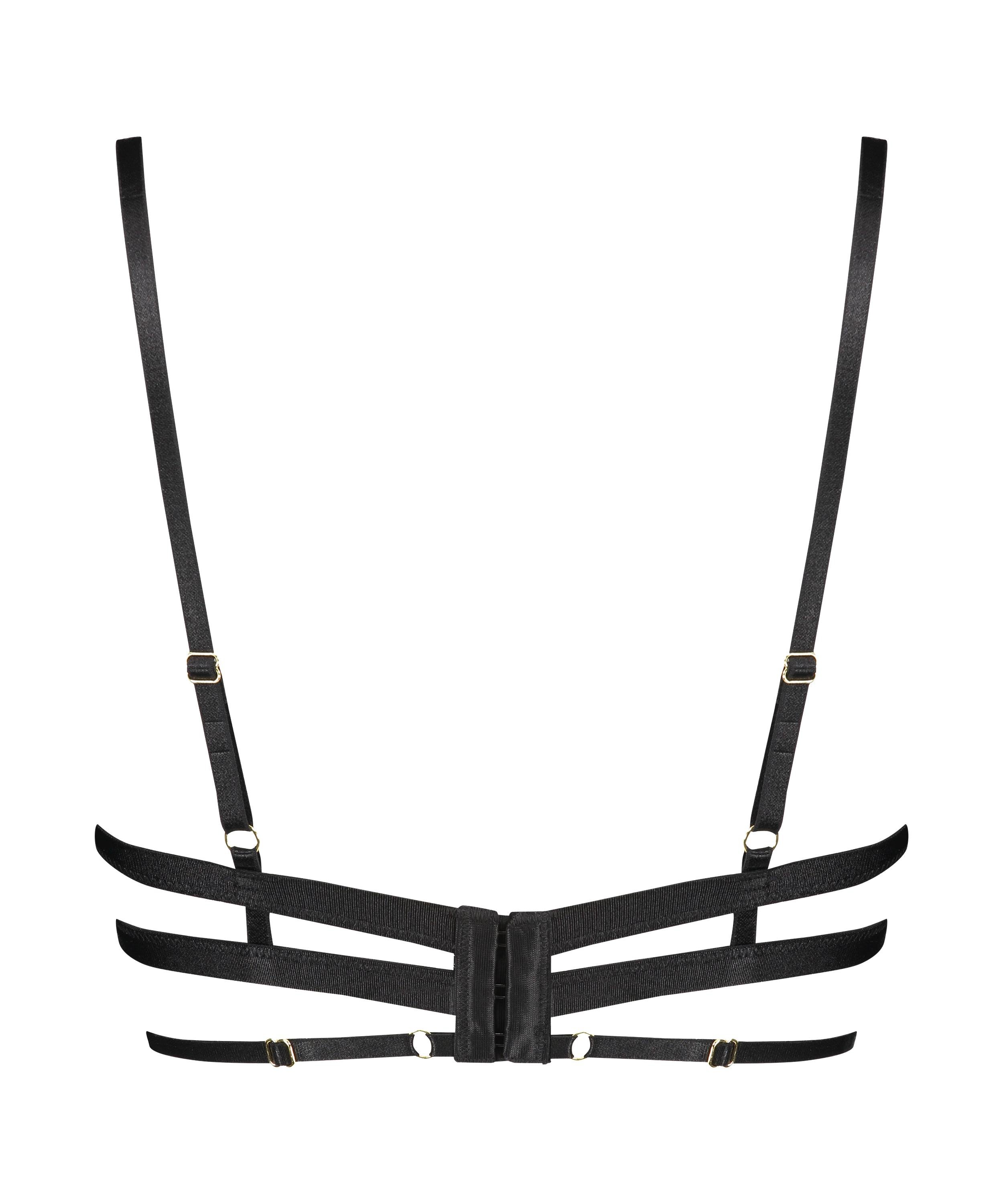 Soutien-gorge à armatures non-préformé Piper, Noir, main