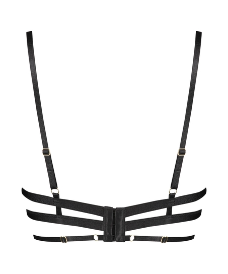 Soutien-gorge à armatures non-préformé Piper, Noir