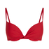 Haut de bikini Luna, Rouge