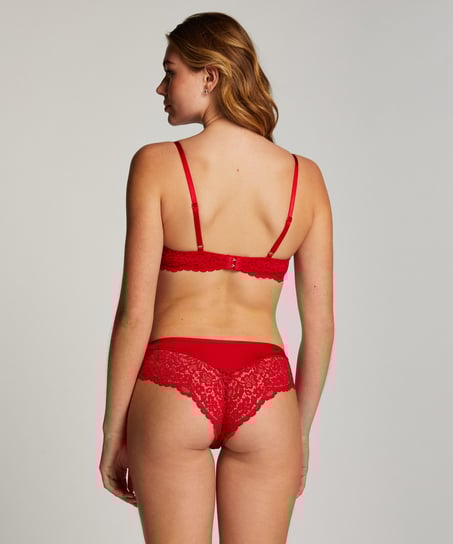 Soutien-gorge push-up à armatures rembourré Rose, Rouge