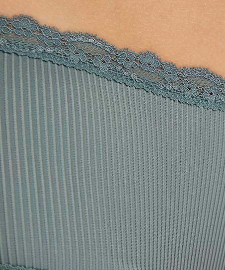 Slip brésilien Miny Curvy, Vert