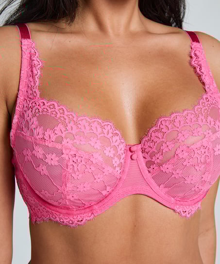 Soutien-gorge à armatures non-préformé Daisy, Rose