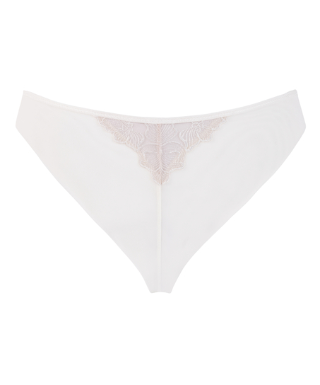 Slip brésilien Lauren, Blanc