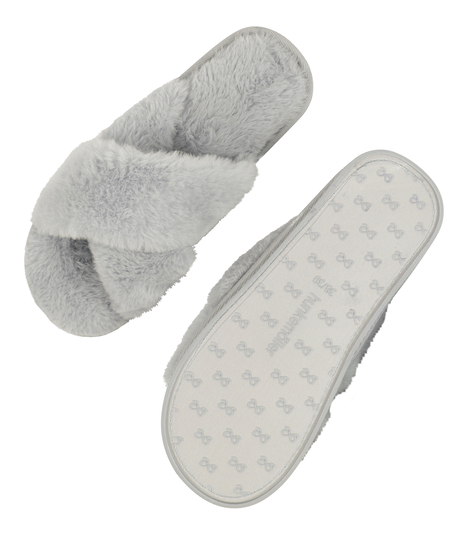 Chaussons Lia, Gris