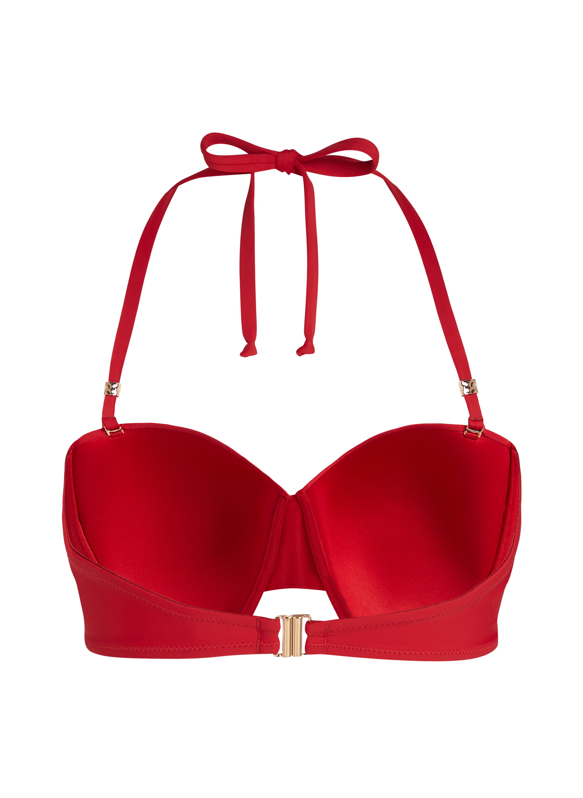 Haut de bikini Luna, Rouge, main