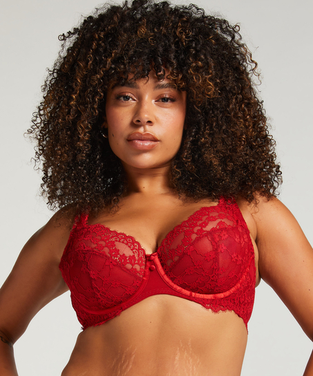 Soutien-gorge à armatures non-préformé Daisy, Rouge