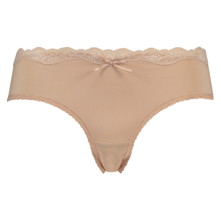 Slip brésilien micro, Beige