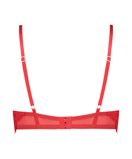 Soutien-gorge à armatures préformé longline Pauline, Rouge