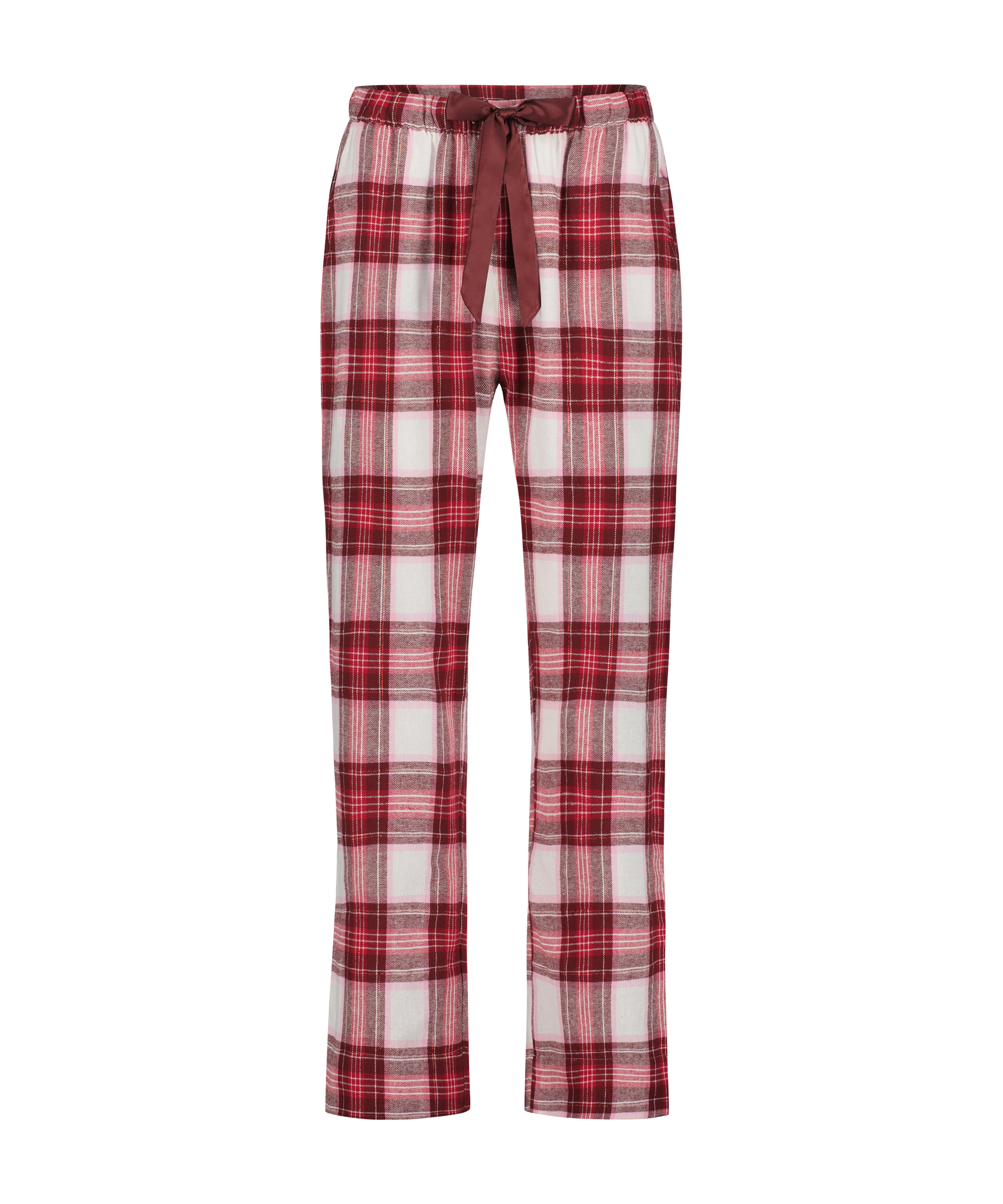 Tall Pantalon de Pyjama Flanelle, Rose, main
