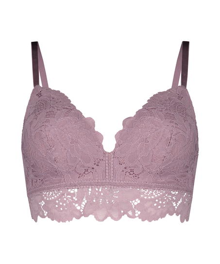 Soutien-gorge préformé sans armatures longline Shiloh, Violet