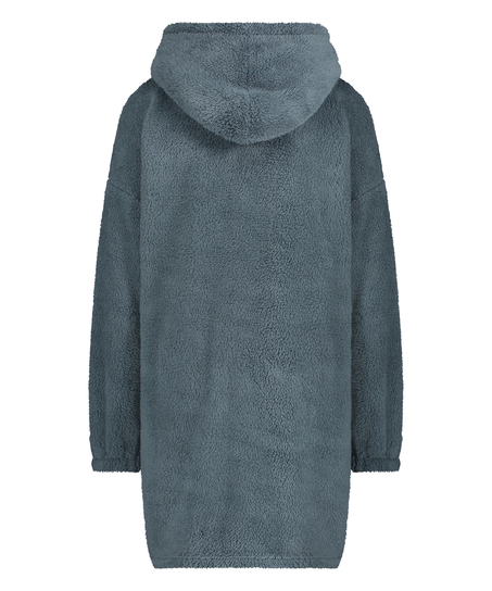Robe polaire Snuggle Lounge, Bleu