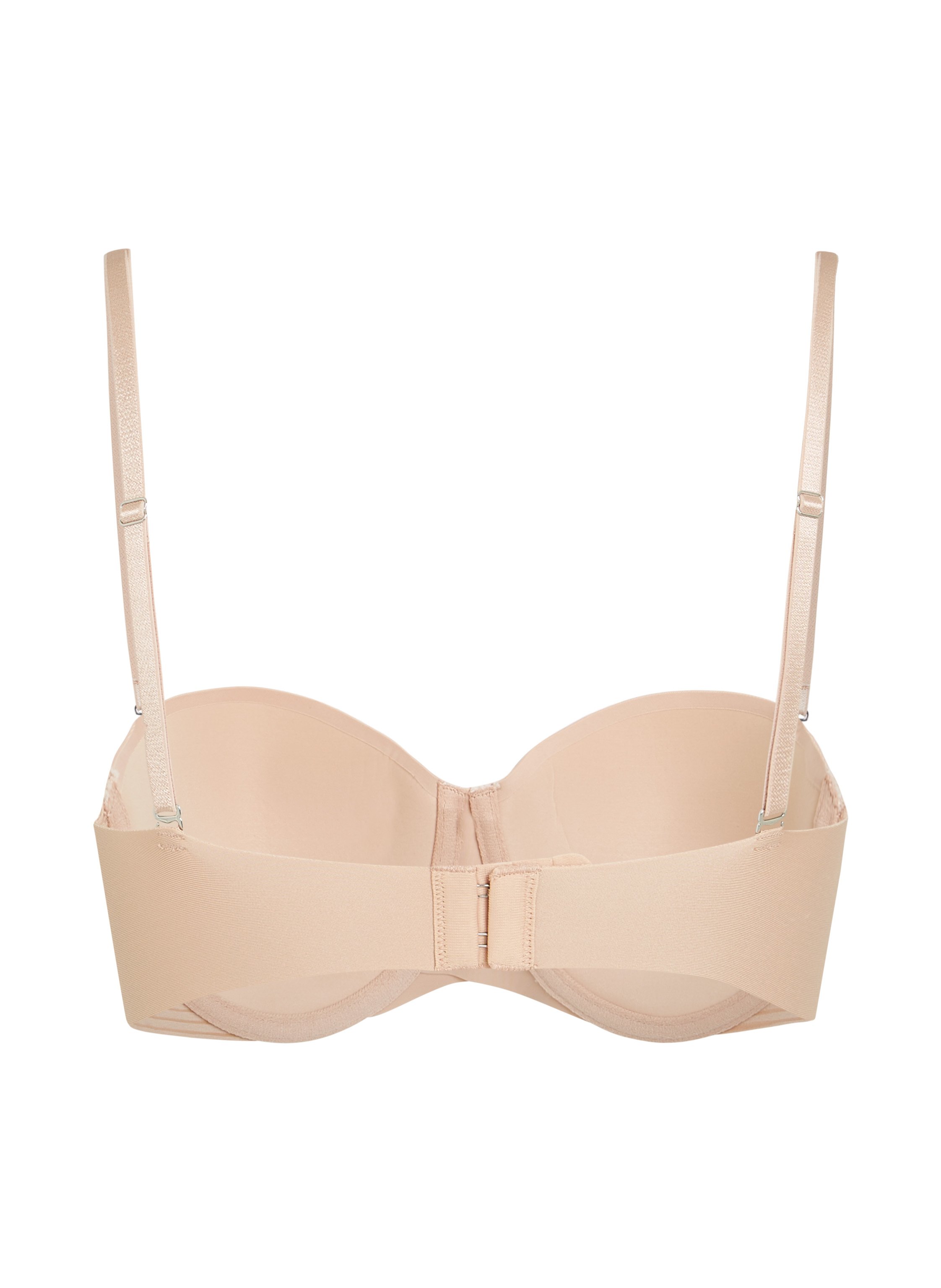 Soutien-gorge &agrave; armatures pr&eacute;form&eacute; sans bretelles Jane, Beige, main