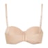 Soutien-gorge &agrave; armatures pr&eacute;form&eacute; sans bretelles Jane, Beige