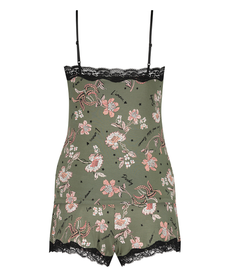 Pyjama Flower Words, Vert