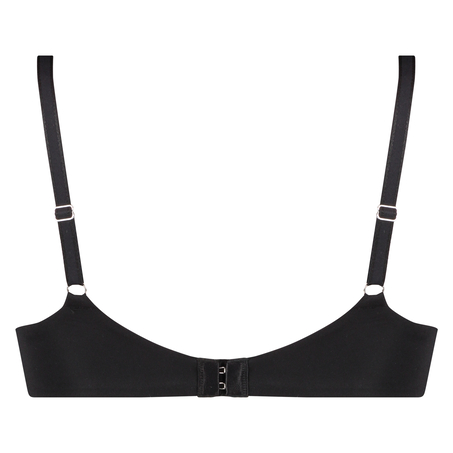 Soutien-gorge push-up préformé sans armatures Mona, Noir