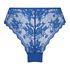Slip brésilien Invisible Lace Back, Bleu