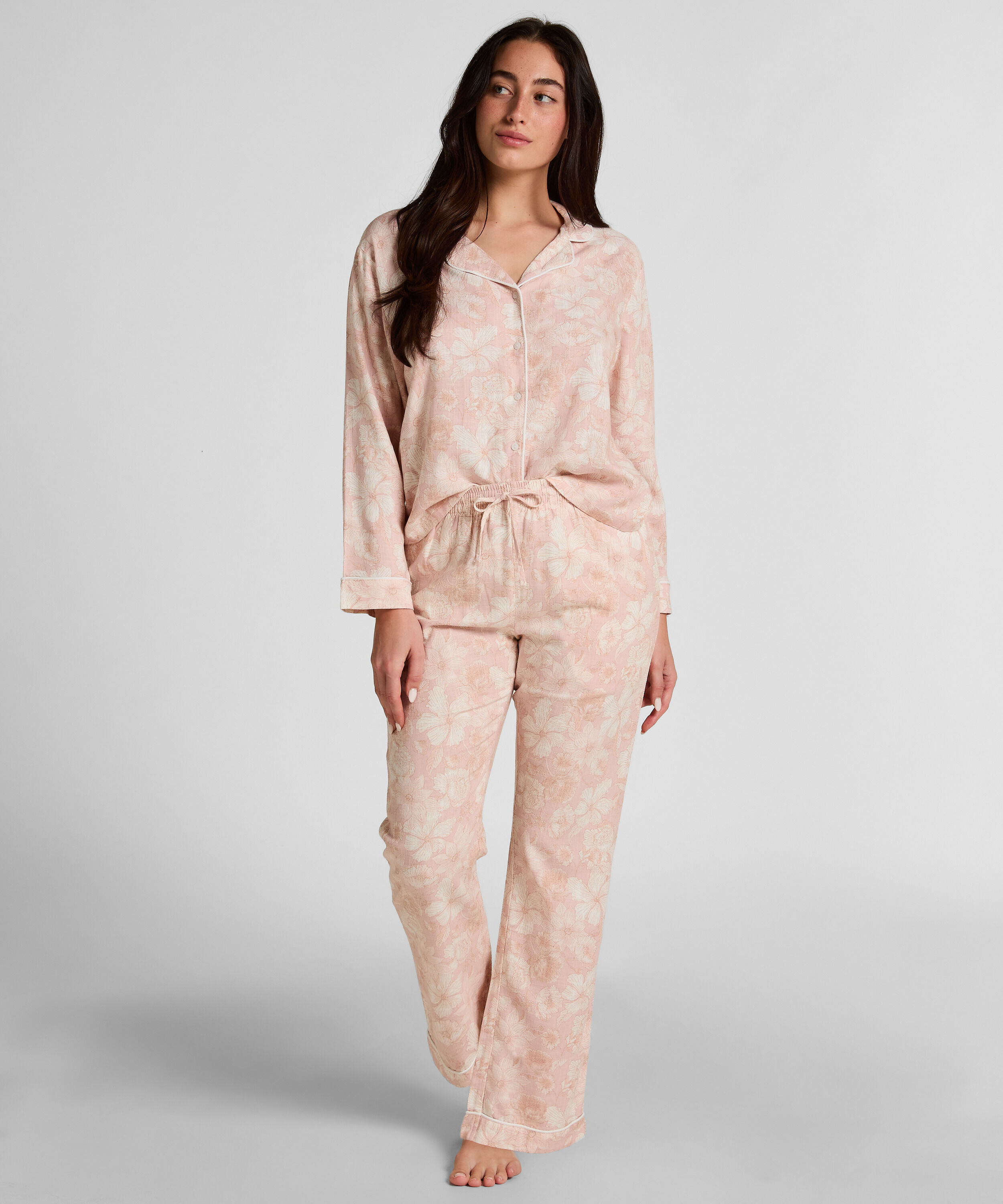 Pantalon Flower Linen
