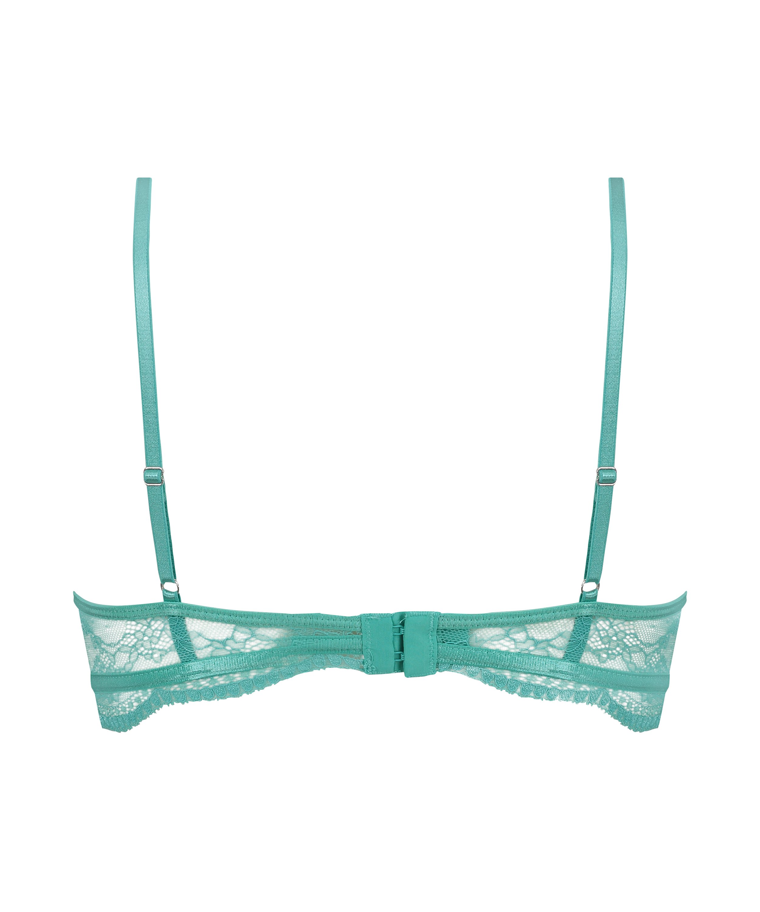 Soutien-gorge non-rembourr&eacute; &agrave; armatures Isabelle, Vert, main