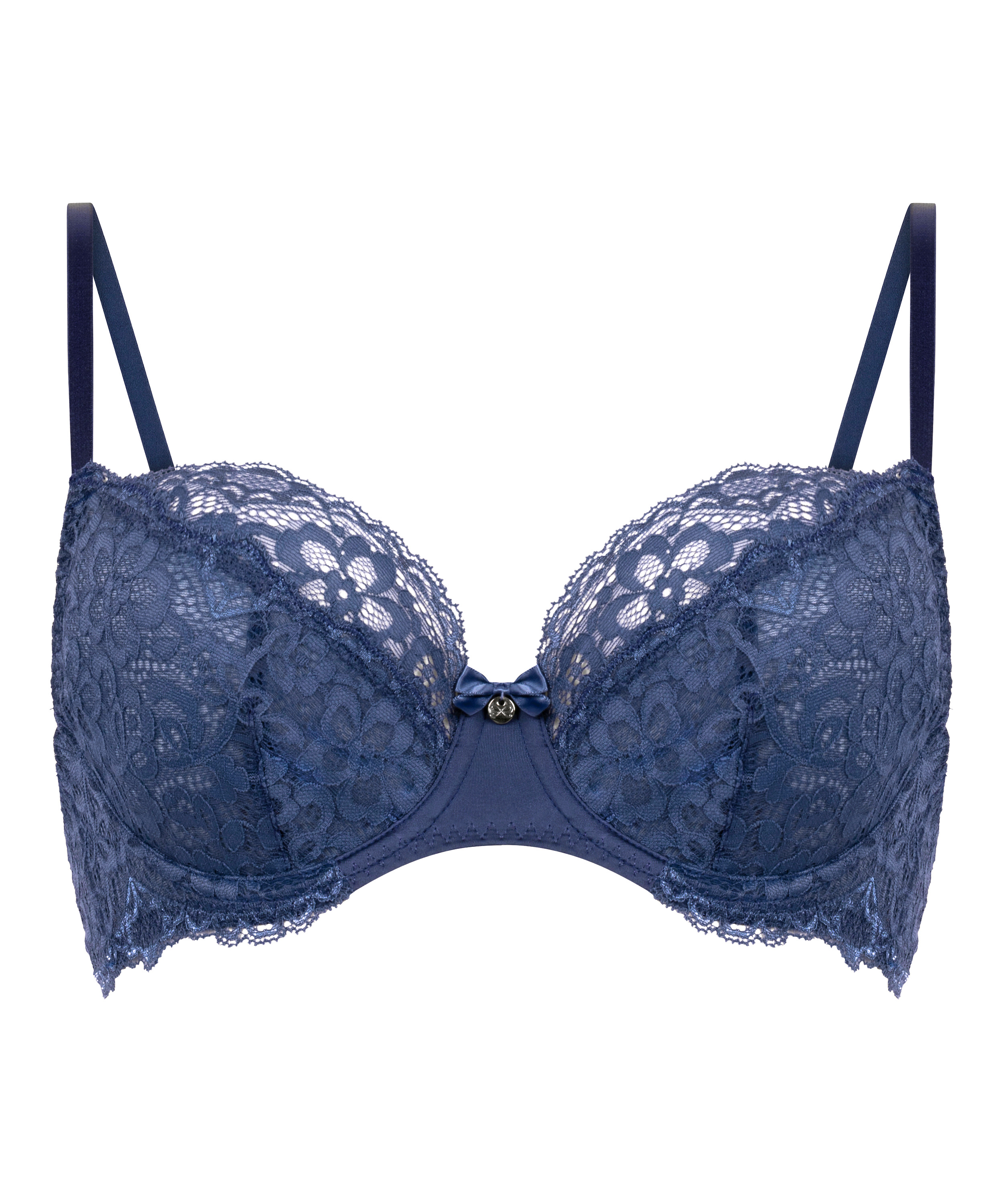 Soutien-gorge à armatures non-préformé Marine, Bleu, main
