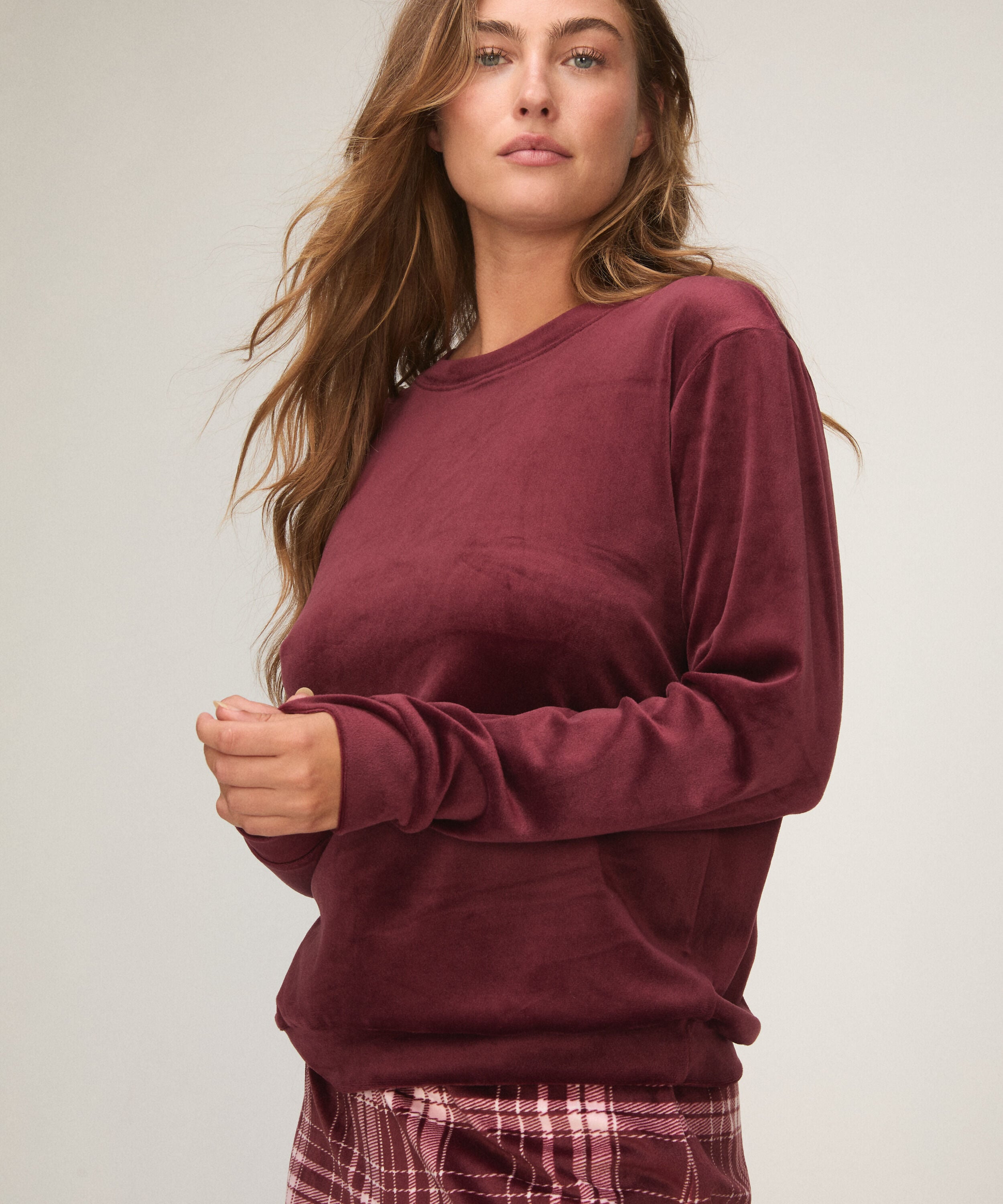 Ensemble pyjama Velours, Violet Ensemble pyjama Velours, Violet