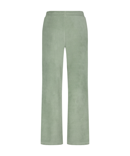 Pantalon de pyjama velours, Vert