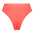 Slip brésilien taille haute Bae, Rose