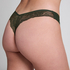 String Invisible Lace back, Vert