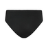 Slip taille haute Diva, Noir