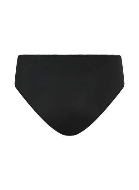 Slip taille haute Diva, Noir