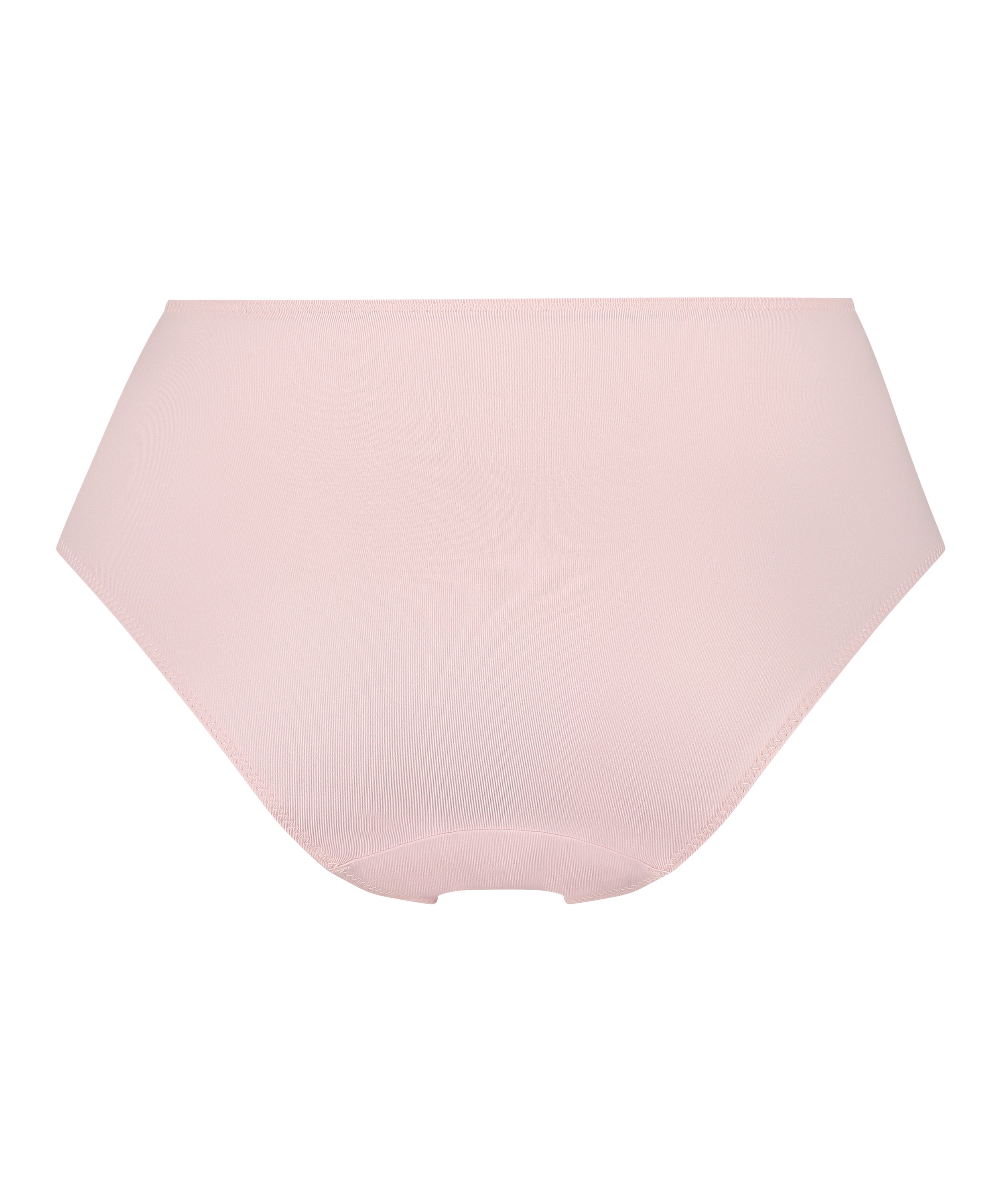 Slip taille haute Sophie, Rose, main
