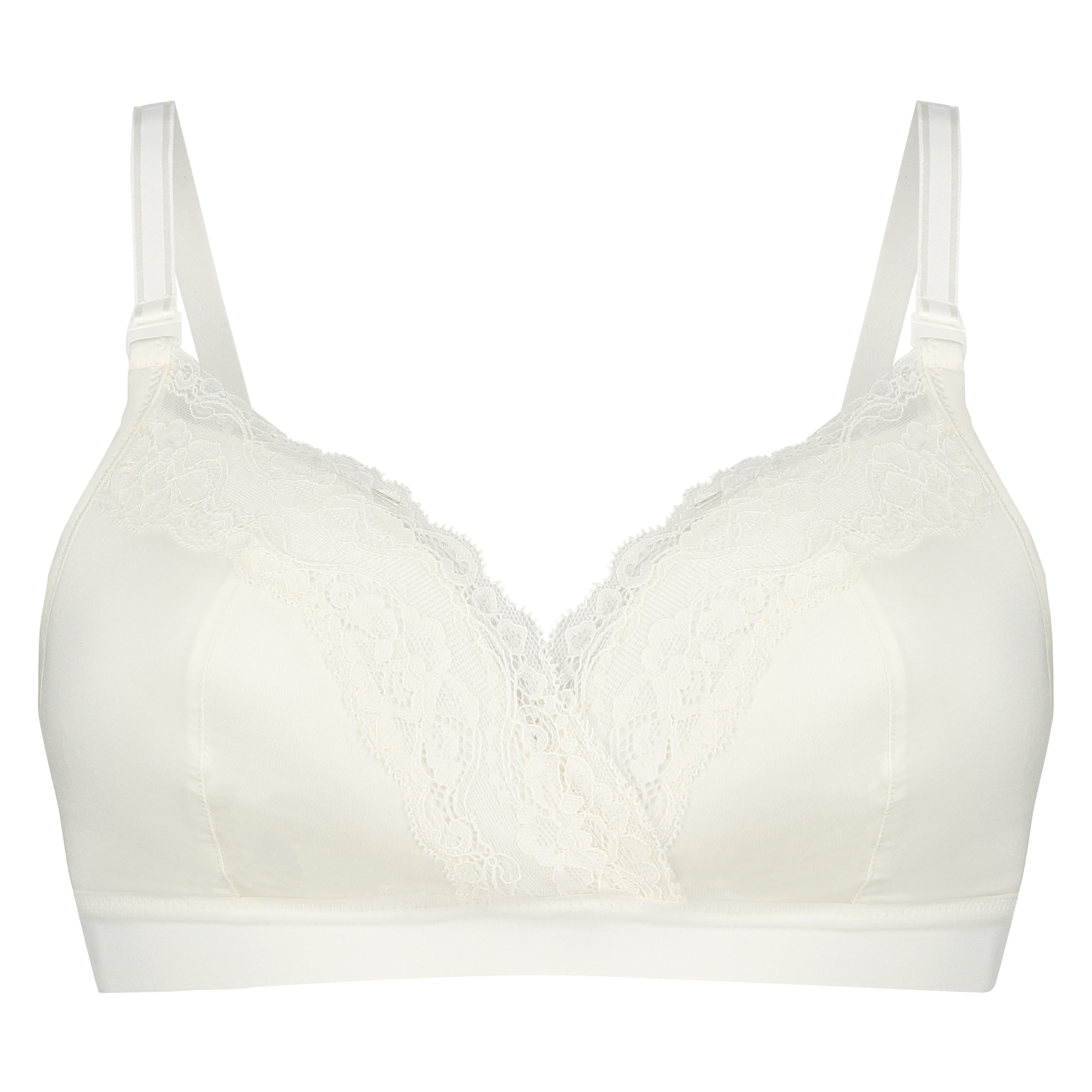 Soutien-gorge d’allaitement préformé Annie, Blanc, main
