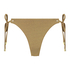 Slip de Bikini Cheeky Tanga Goldie Shimmer, Jaune
