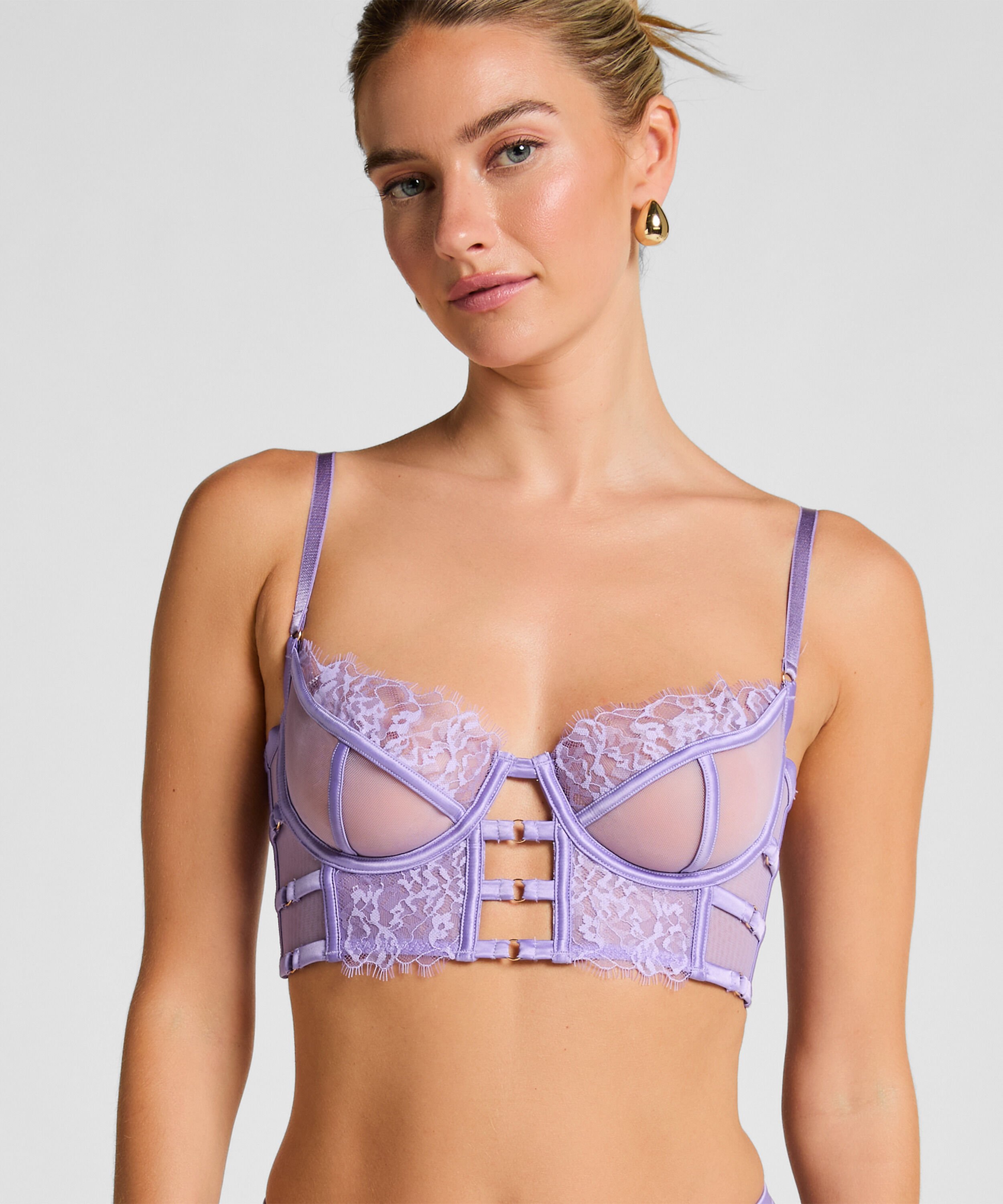 Soutien-gorge à armatures non-rembourré longline Nienke