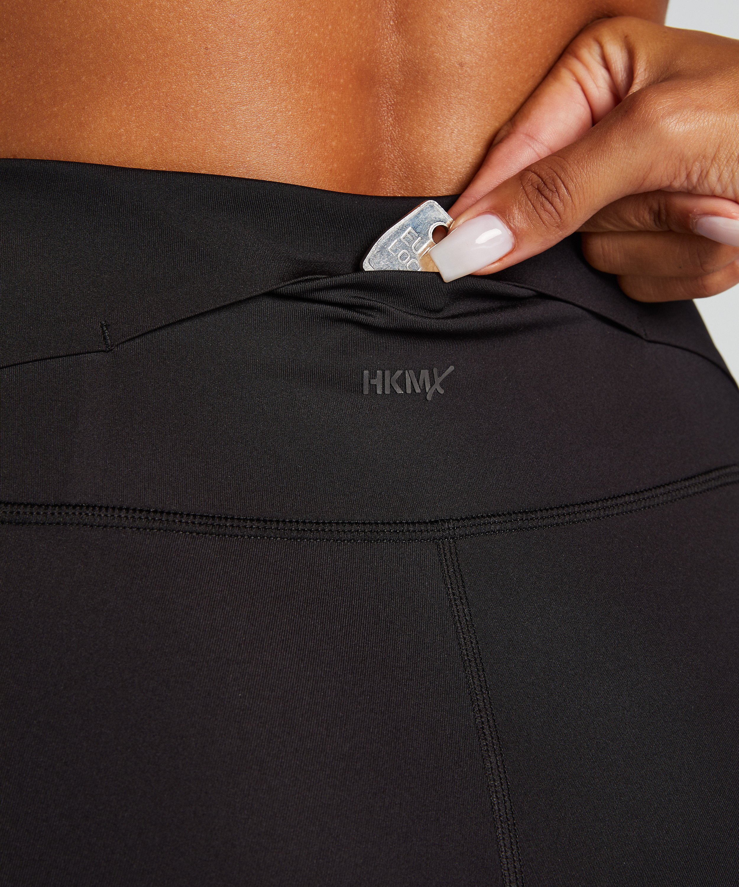 HKMX Leggings de sport performants, Noir, main