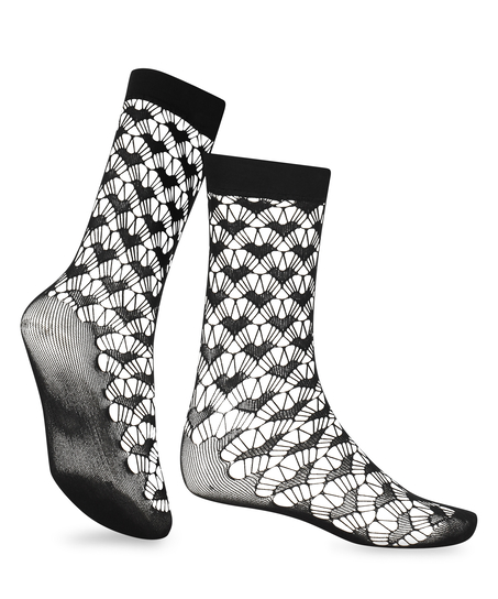 1 paire de chaussettes, Noir